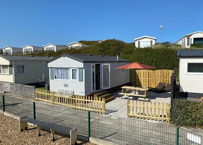 Luxe Chalet Op Camping Duindoorn, Ijmuiden Aan Zee, In De Buurt Van F1 Circuit Zandvoort En Bloemendaal Op Loopafstand Strand
